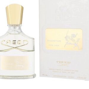 Creed Aventus for Her White and Gold Bottle